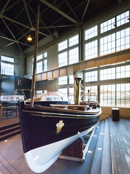 Osborne,Steam Pinnace,Boathouse 4,Portsmouth Historic Dockyard